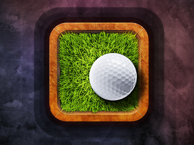 Golf App Icon Design