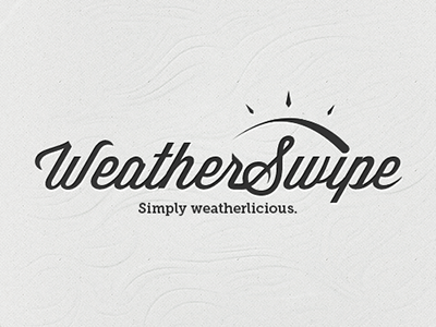 Logo Design - WeatherSwipe artists best branding design designers logo logo designers