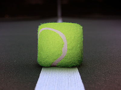 Tennis Ball Icon Design