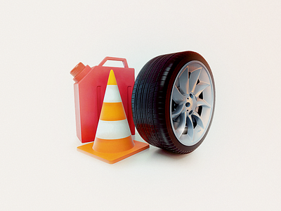 Road Side Assistance Icon #1 graphic design graphics icon icon design icons illustration rim road tire