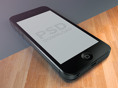 iPhone5 Template PSD iphone 5 psd template