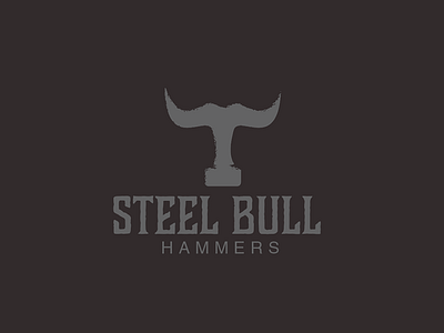 Steeal Bulls american black bull gray hammers horns modern petrean rusty silhouette steel vintage