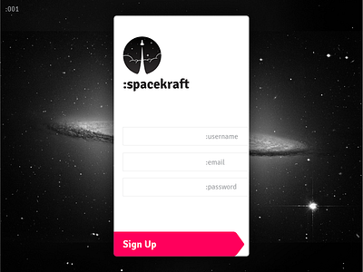 Sign Up – Daily UI #001 001 challenge daily dailyui dailyui001 ios mobile screen sign up ui