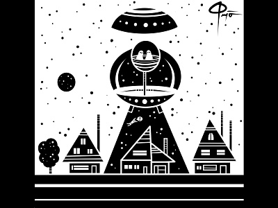 Examine Silly Creatures alien aliens design digital future illustration ink sci fi science fiction space ship ufo ufos