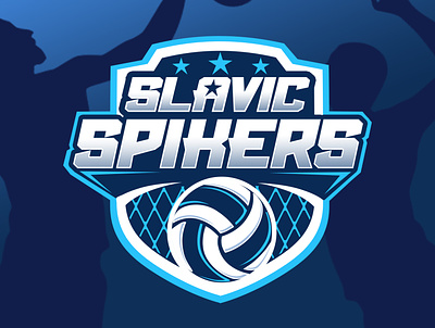 Slavic Spikers artwork australia beach beach volley beast branding esport fitness graphic design illustration logo mascot queensland slav slavic spikers sport typography vector volleyball