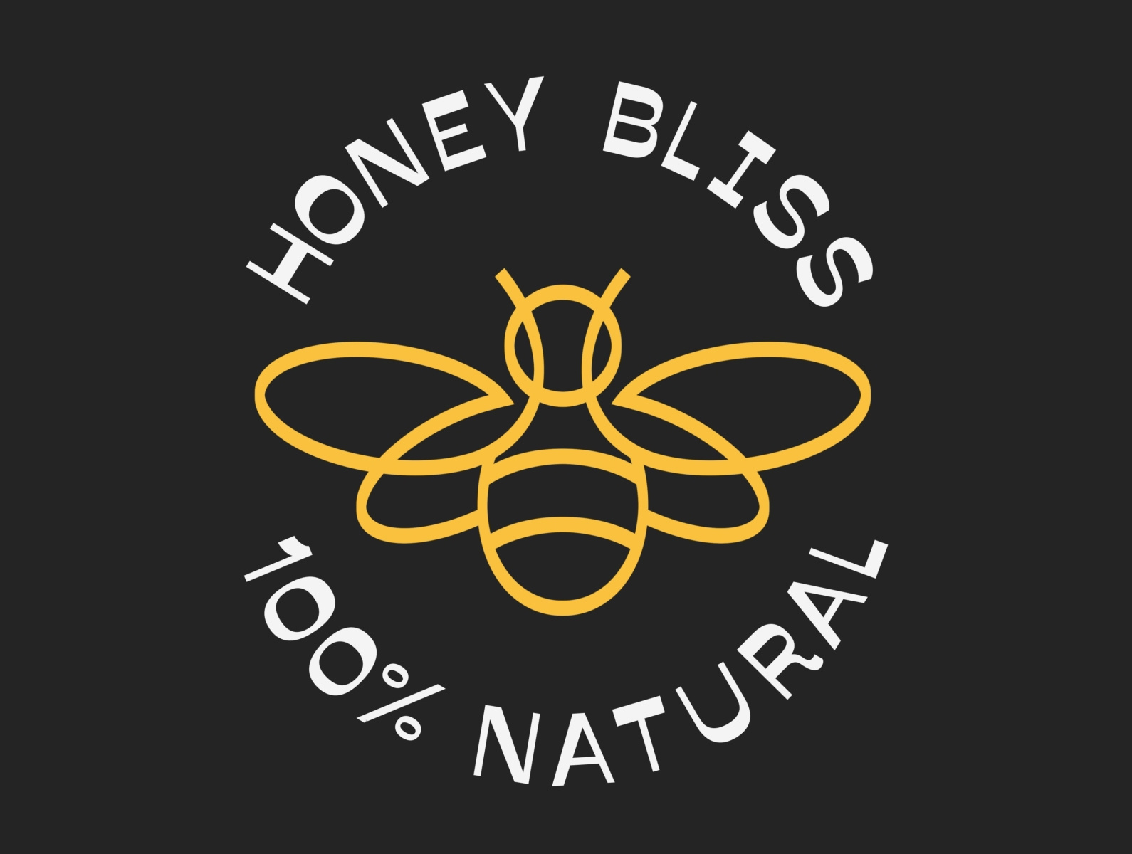 “Honey Bliss” Brand Logo by Kai on Dribbble