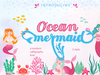 Mermaid font