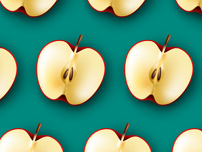 Apple background apple background illustrator pattern seamless vector