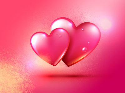 Hearts design game heart icon illustrator love matchmaking pink vector