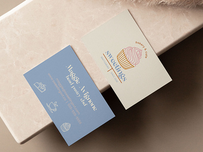 Sweetings Bakery - Business Card branding design illustration logo typography