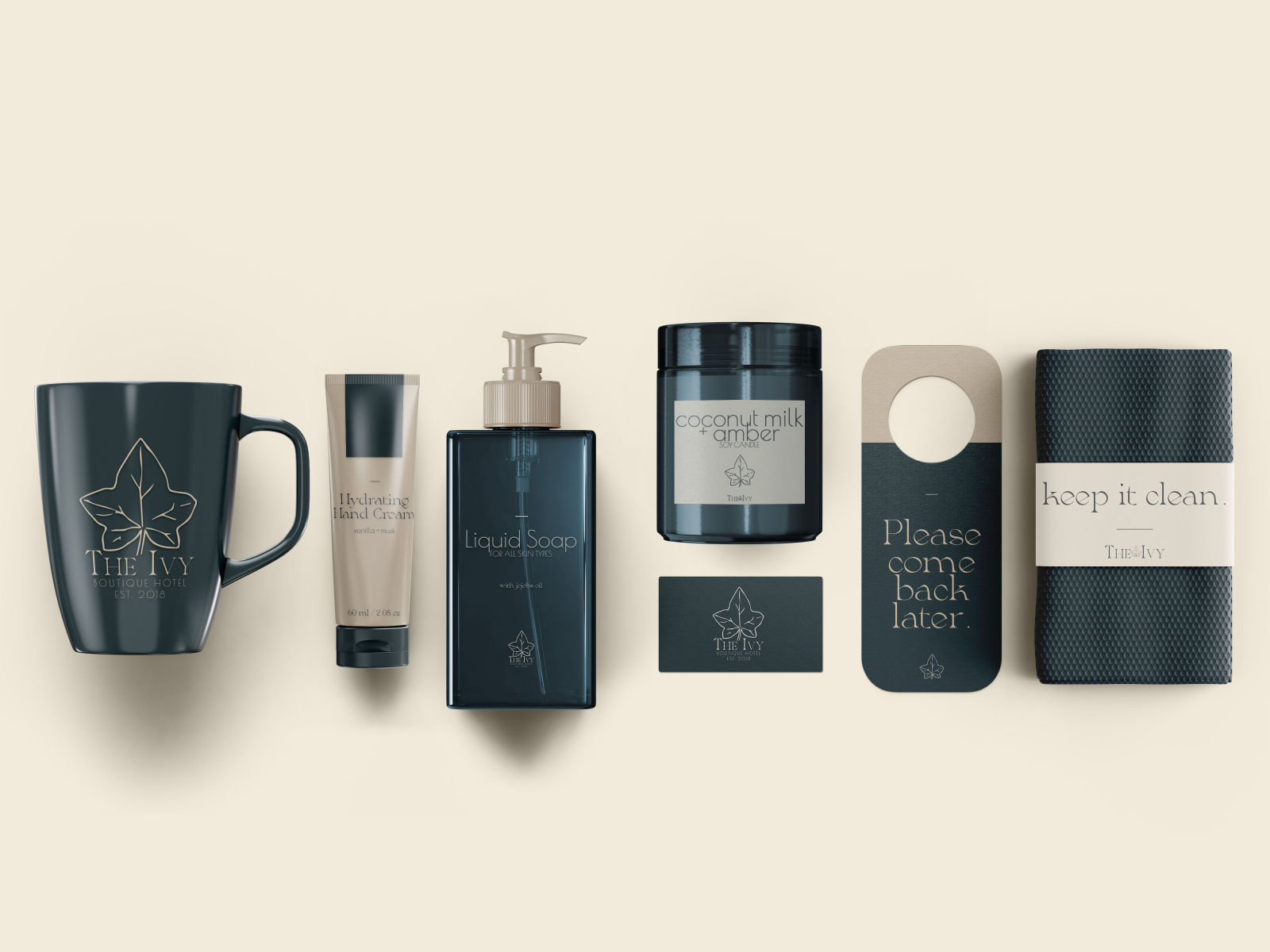 The Ivy Hotel - Amenities by Hallie Driscoll on Dribbble