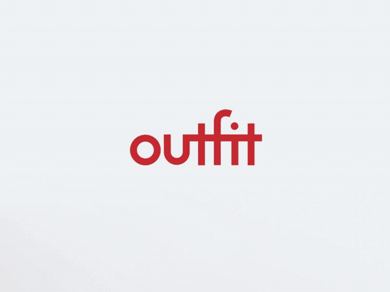 Outfit logo/intro animation animation gif logo motion outfit video
