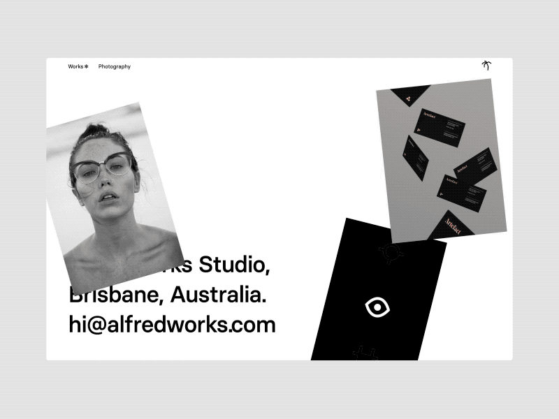 Portfolio Update 2019 – Alfred.works animation dark gif light live motion personal portfolio resume scroll site theme typography ui ux website work