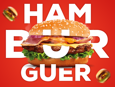 Hambúrguer 🍔 branding design design de post graphic design identidade visual logo social media typography