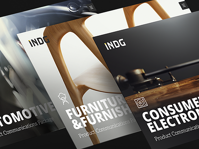 INDG - Digital Product Experiences - Case Study branding design indg logo responsive webdesign
