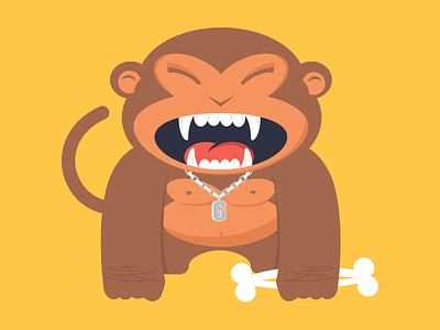 Gorilli character gorilli illustration monkey
