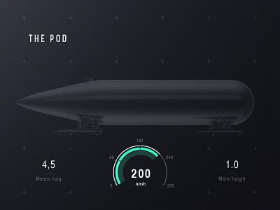 Delft Hyperloop black design hyperloop icons responsive typo ui ux web
