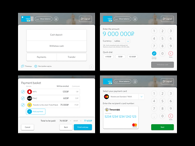 ATM Design Otkritie Bank Payment