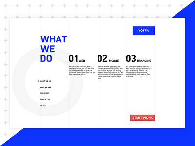 Yoffa design studio website