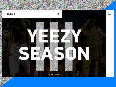 YEEZY by Kanye West lookbook page adidas fashion kanye landing lookbook modern ny sport west yeezy