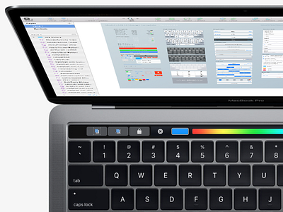 Sketch'S Touch Bar On The New Macbook Pro 2016 2016 apple bar design led mac macbook sketch touch ui ux