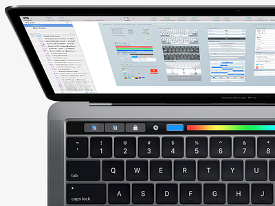 Sketch'S Touch Bar On The New Macbook Pro 2016