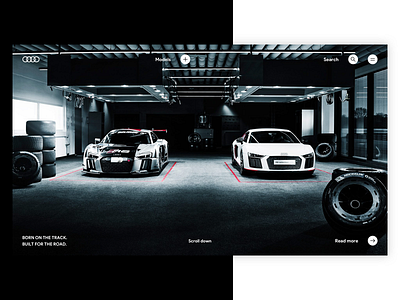 Audi Web Site Redesign