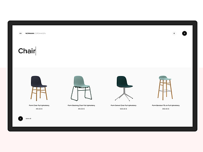 Normann Copenhagen   Website Redesign