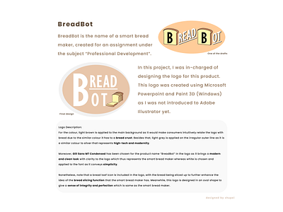 BreadBot Logo Design