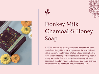 Donkey Milk Charcoal & Honey Soap