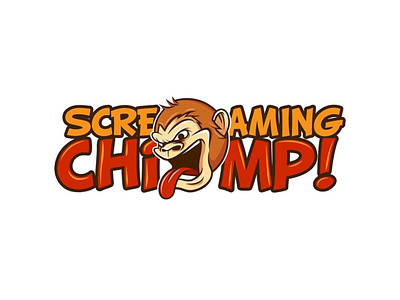 SCREAMING CHIMP 2d 3d app branding design icon illustration logo ui vector