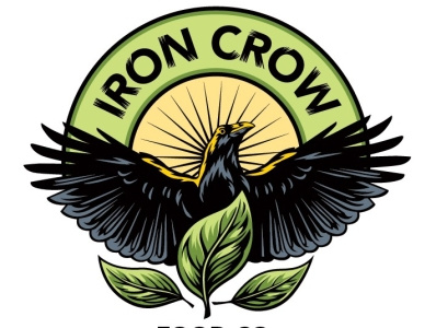 Iron CROW 2d 3d app branding design icon illustration logo ui vector