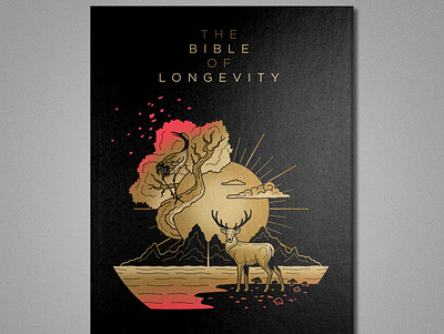 THE BIBLE OF LONGEVITY BOOK COVER 2d 3d app book cover branding design icon illustration logo ui vector
