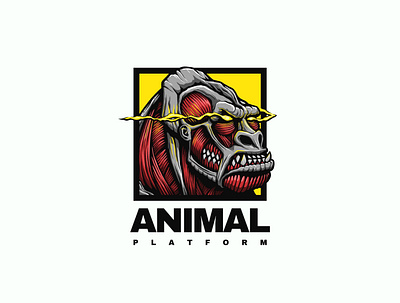 Animal Platform 2d 3d app branding design icon illustration logo ui vector