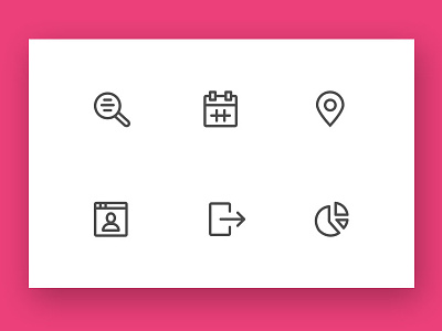Staff Dashboard Icons icon icon design ui