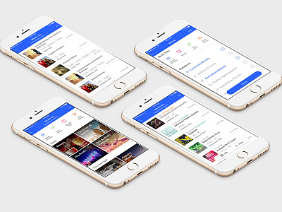 What's On Event App UI events ui ux