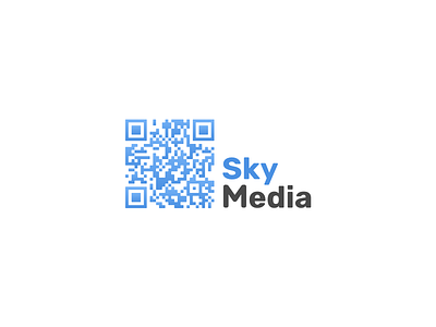 SkyMedia logo animation branding design flat icon illustration iphone iphonex klass lettering logo type typography ui vector