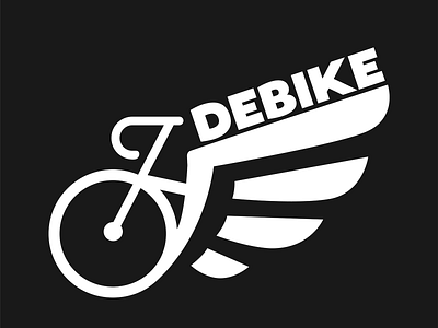 Logo Design - DeBike design graphic design illustration logo typography