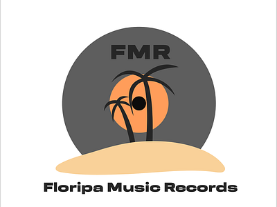 Logo Design - Floripa Music Records design graphic design illustration logo typography