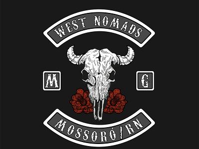 T-shirt Print - West Nomads