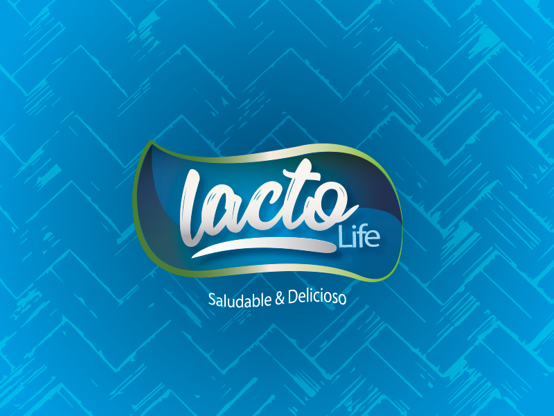 Lacto Life Brand vector branding design typography product branding color branding design