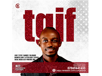 TGIF branding design graphic design