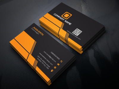 BUSINESS CARD DESIGN by Maroof Aman on Dribbble