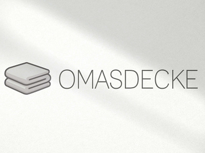 OmasDecke Logo V1 branding design graphic design illustration logo logo design typography vector