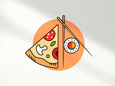 Pizza-Sushi Bar Logo