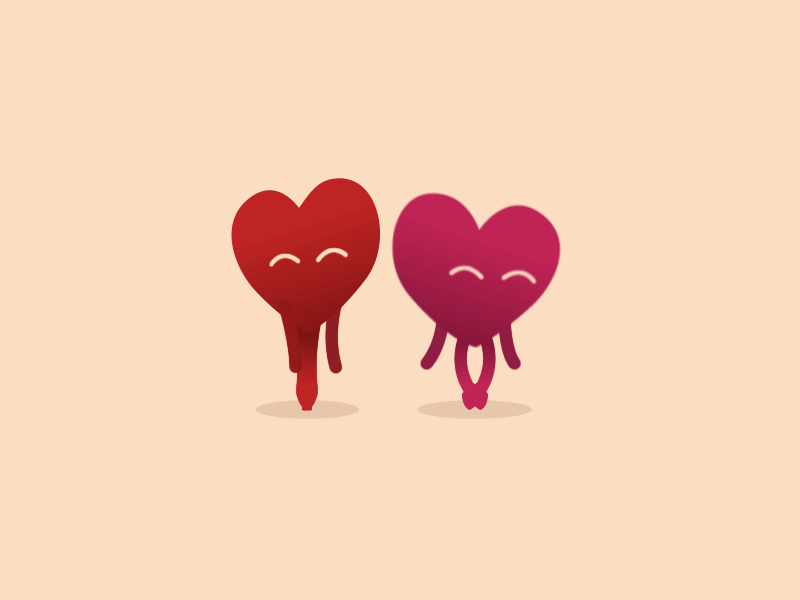 More moves animation gif valentines day vector