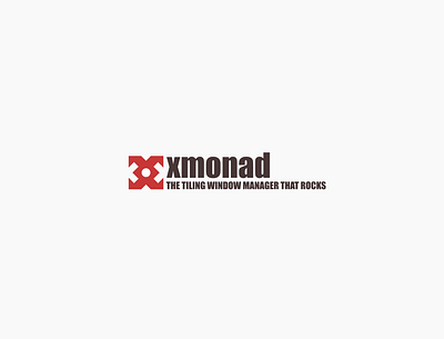 xmonad branding design illustration logo vector