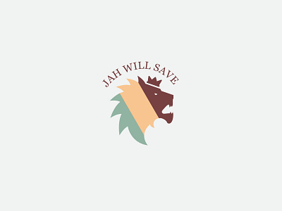 Jah Will Save design illustration logo vector