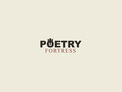 Poetry Fortress branding design graphic design logo vector