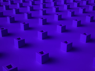 Ipoteka.Center Promo 3d animation bank credit cubes ipoteka magnet mortgage motion product violet